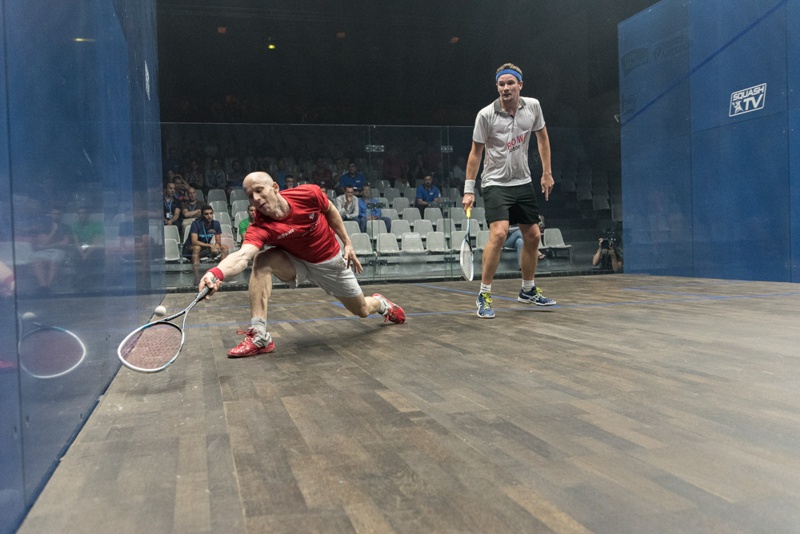 Olli Tuominen and Jens Schoor in action
